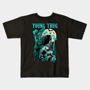 YOUNG THUG BAND MERCHANDISE Kids T-Shirt